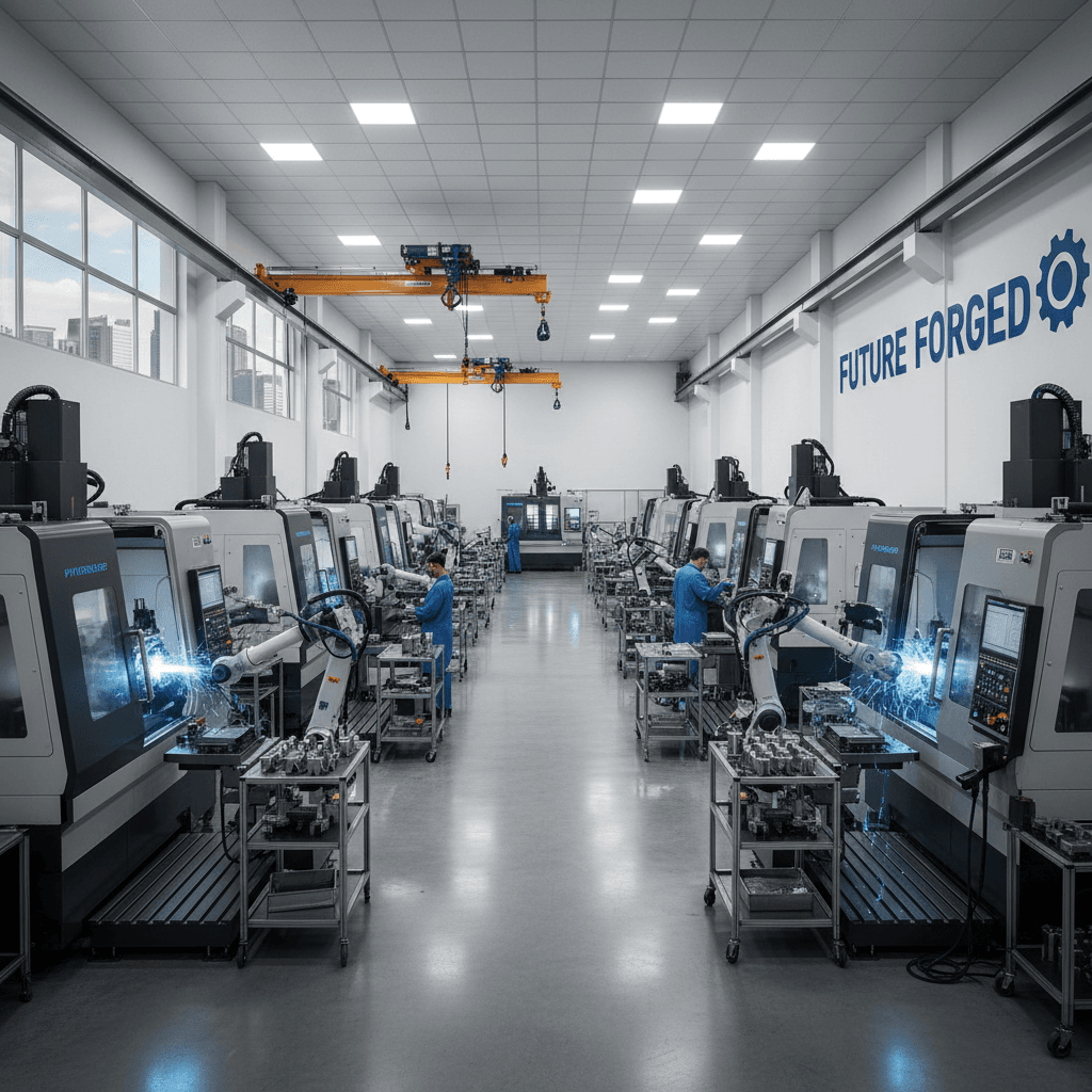 Manufacturing equipment and production floor
