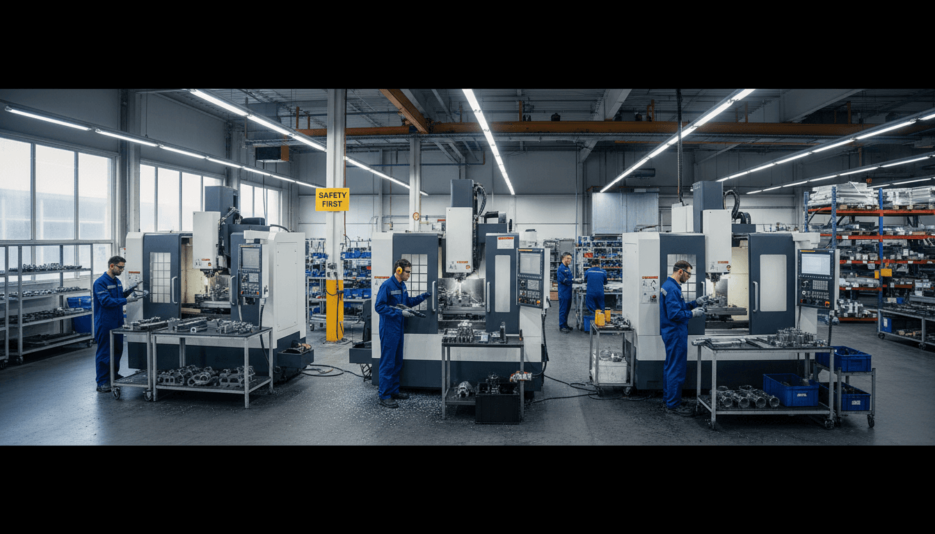 Duchesne Manufacturing production facility with industrial equipment